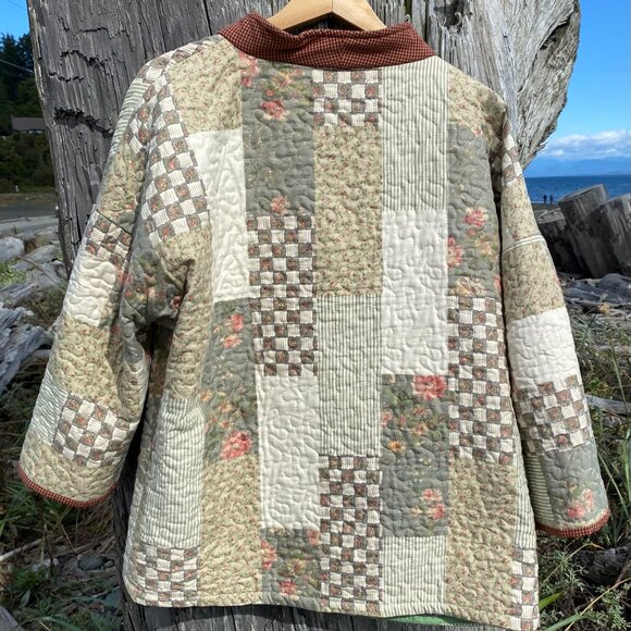 Handmade Quilted Jacket - Picture 2 of 4